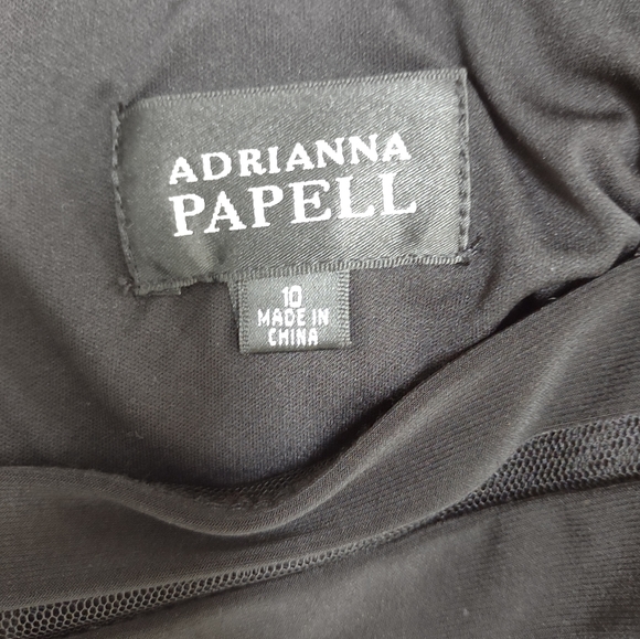 Adrianna Papell Black Dress - Picture 7 of 8